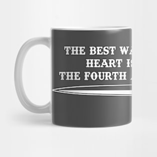 Best way to man's heart Mug